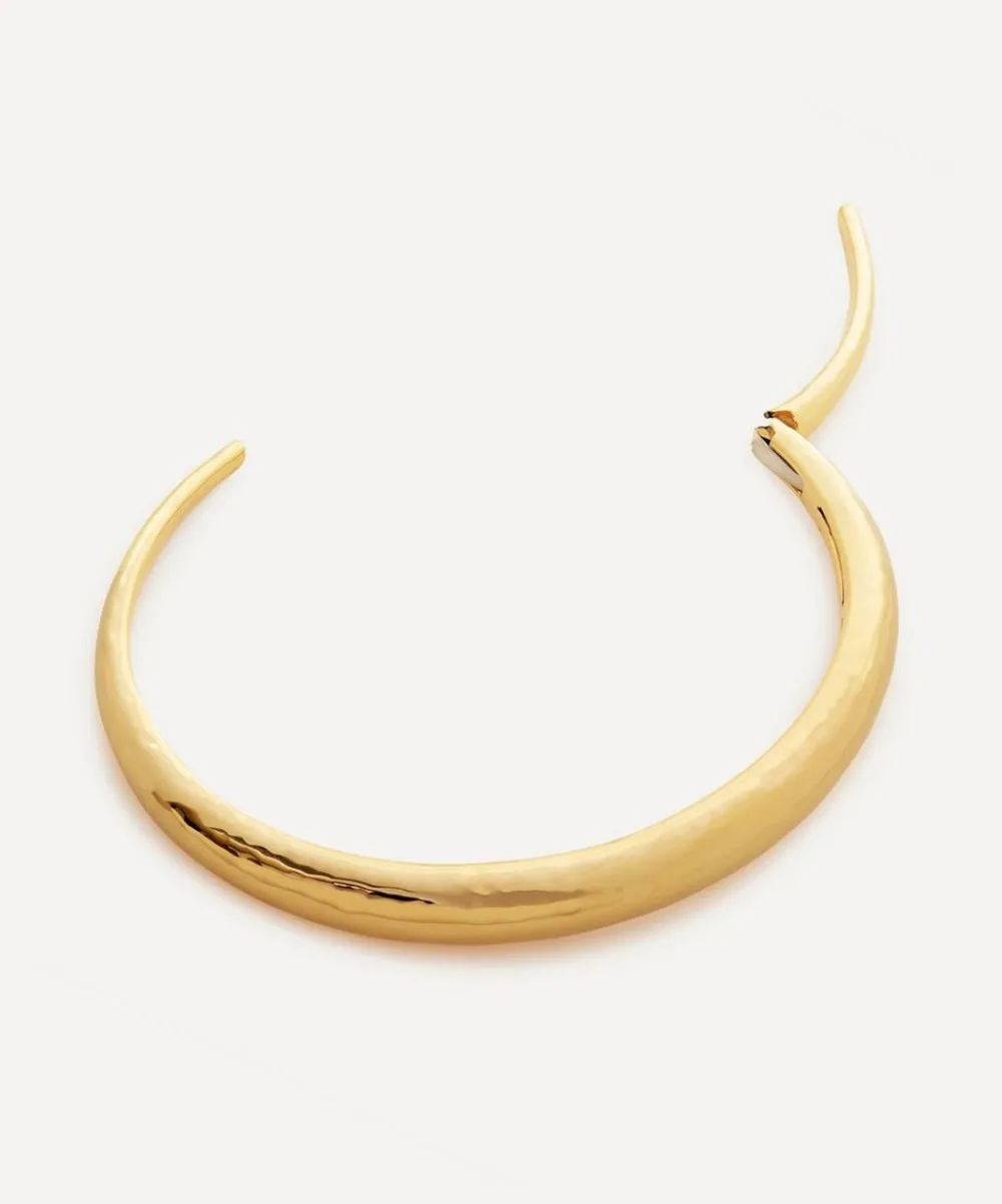 Monica Vinader Bracelets^18ct Gold Plated Vermeil Sterling Silver Deia Cuff Bracelet