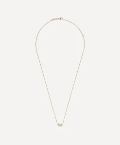 Suzanne Kalan Necklaces|Necklaces^14ct Gold Princess Cut Trio Pendant Necklace