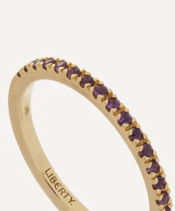 Liberty Rings|Rings^9ct Gold Rainbow Amethyst Ring