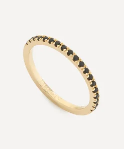 Liberty Rings|Rings^9ct Gold Rainbow Black Spinel Ring