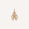 Anna + Nina Charms & Pendants^9ct Gold Regal Monkey Necklace Charm