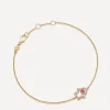 Astley Clarke Bracelets^14ct Gold Ruby Hamsa Hand Bracelet