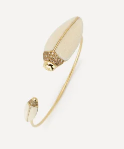 Bibi van der Velden Bracelets|Bracelets^18ct Gold Scarab Mammoth Bangle Bracelet