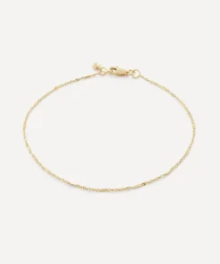 Monica Vinader Bracelets^14ct Gold Shimmer Chain Bracelet