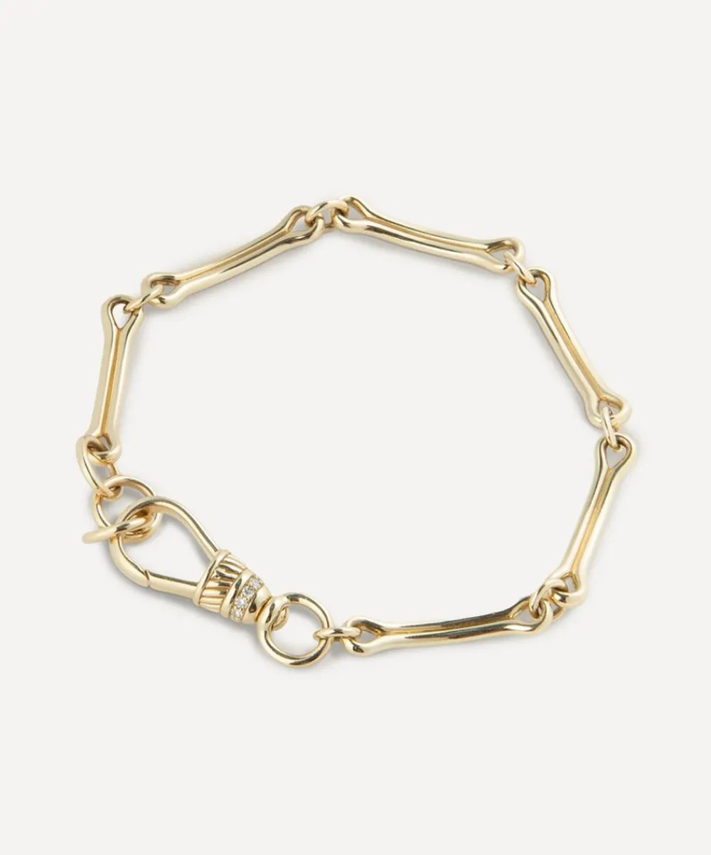 Lucy Delius Bracelets|Bracelets^14ct Gold Show Your Bones Bracelet