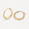 Dinny Hall Earrings^9ct Gold Signature Rhea Hoop Earrings