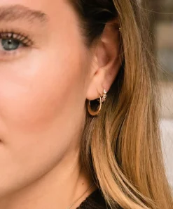 Dinny Hall Earrings^9ct Gold Signature Rhea Hoop Earrings