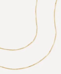 Satomi Kawakita Necklaces|Necklaces^14ct Gold Slip 16’ Inch Chain Necklace