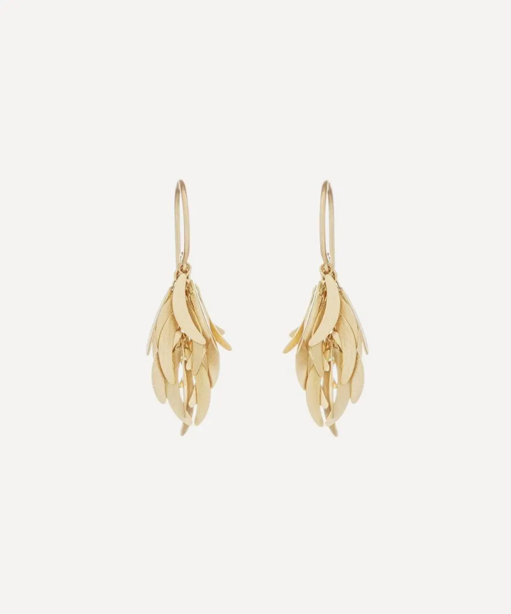 Sia Taylor Earrings|Earrings^18ct Gold Small Eclipse Drop Earrings