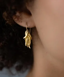 Sia Taylor Earrings|Earrings^18ct Gold Small Eclipse Drop Earrings