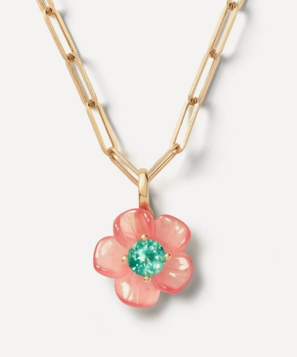Sophie Joanne Charms & Pendants|Charms & Pendants^14ct Gold Small Island Flower Pendant