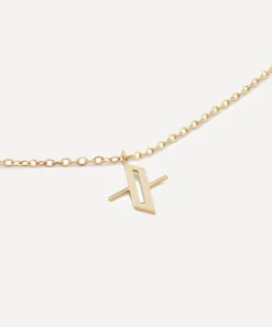 Monica Vinader Necklaces^14ct Gold Small Y Initial Pendant Necklace