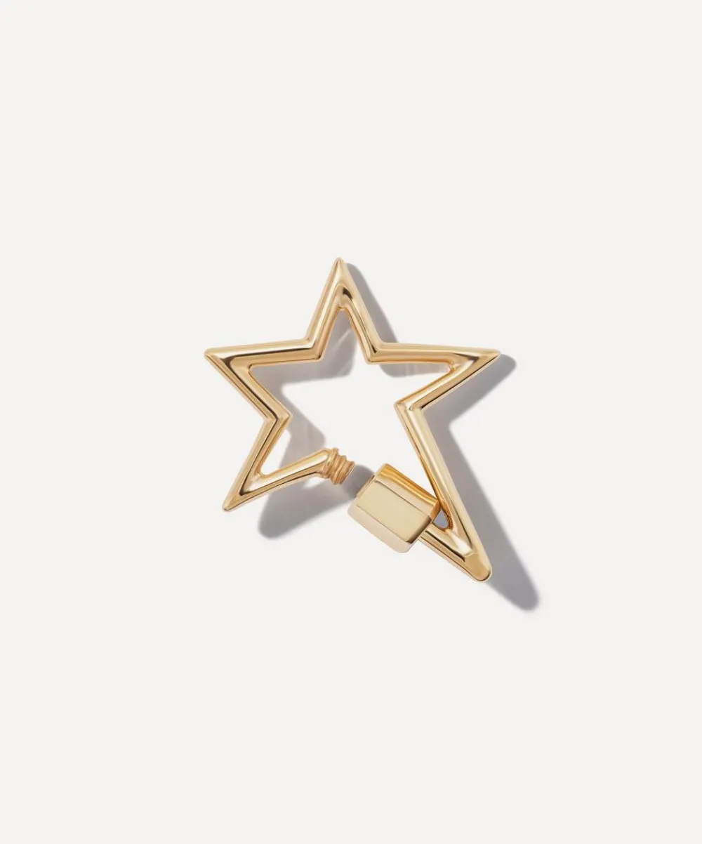 Marla Aaron Charms & Pendants|Charms & Pendants^14ct Gold Starlock Carabiner Clasp