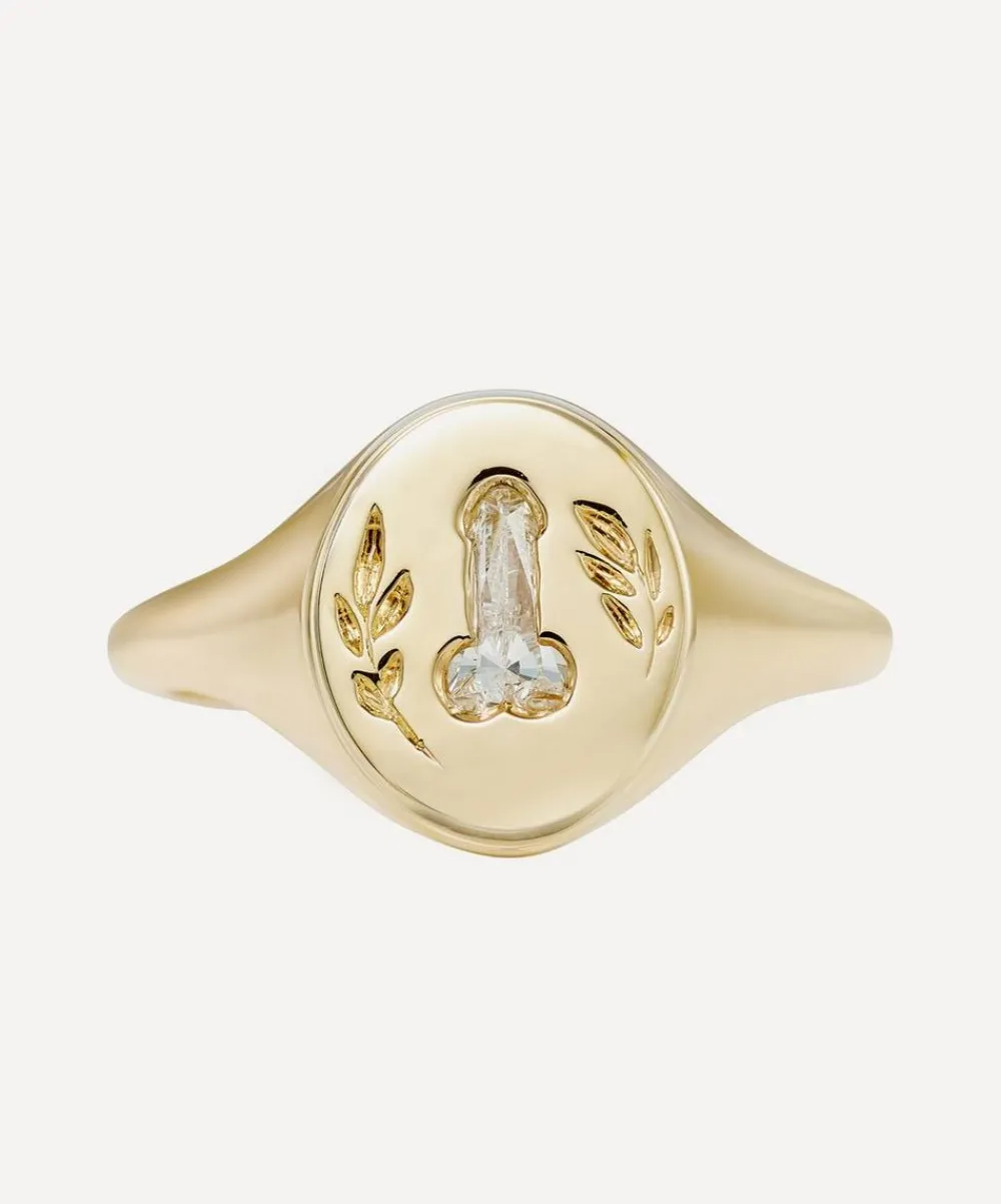 Artemer Rings|Rings^18ct Gold Statement Signet Ring