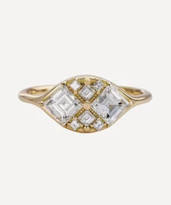 Artemer Rings|Rings^18ct Gold Step Cut Engagement Ring