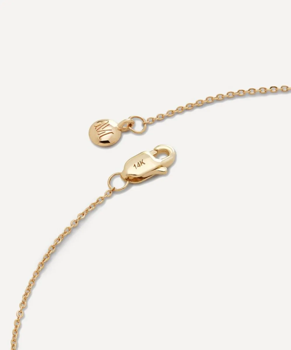 Monica Vinader Bracelets^14ct Gold Super Fine Chain Bracelet