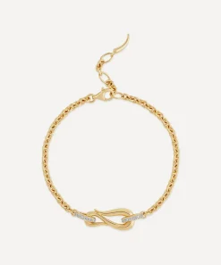Dinny Hall Bracelets^9ct Gold Toro Lasso Diamond Bracelet