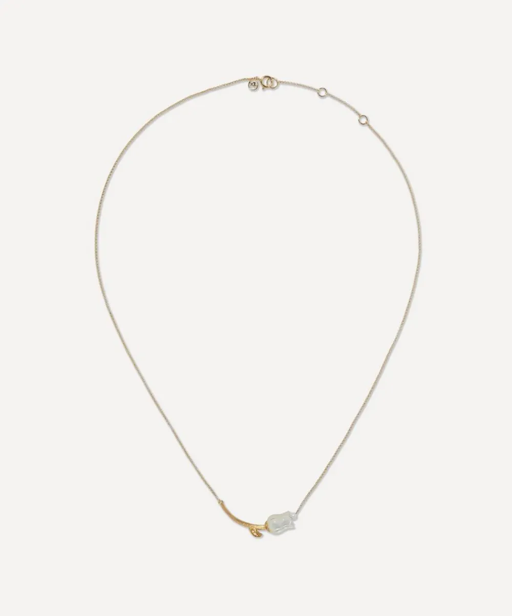 Annoushka Necklaces|Necklaces^18ct Gold Tulip Pendant Necklace