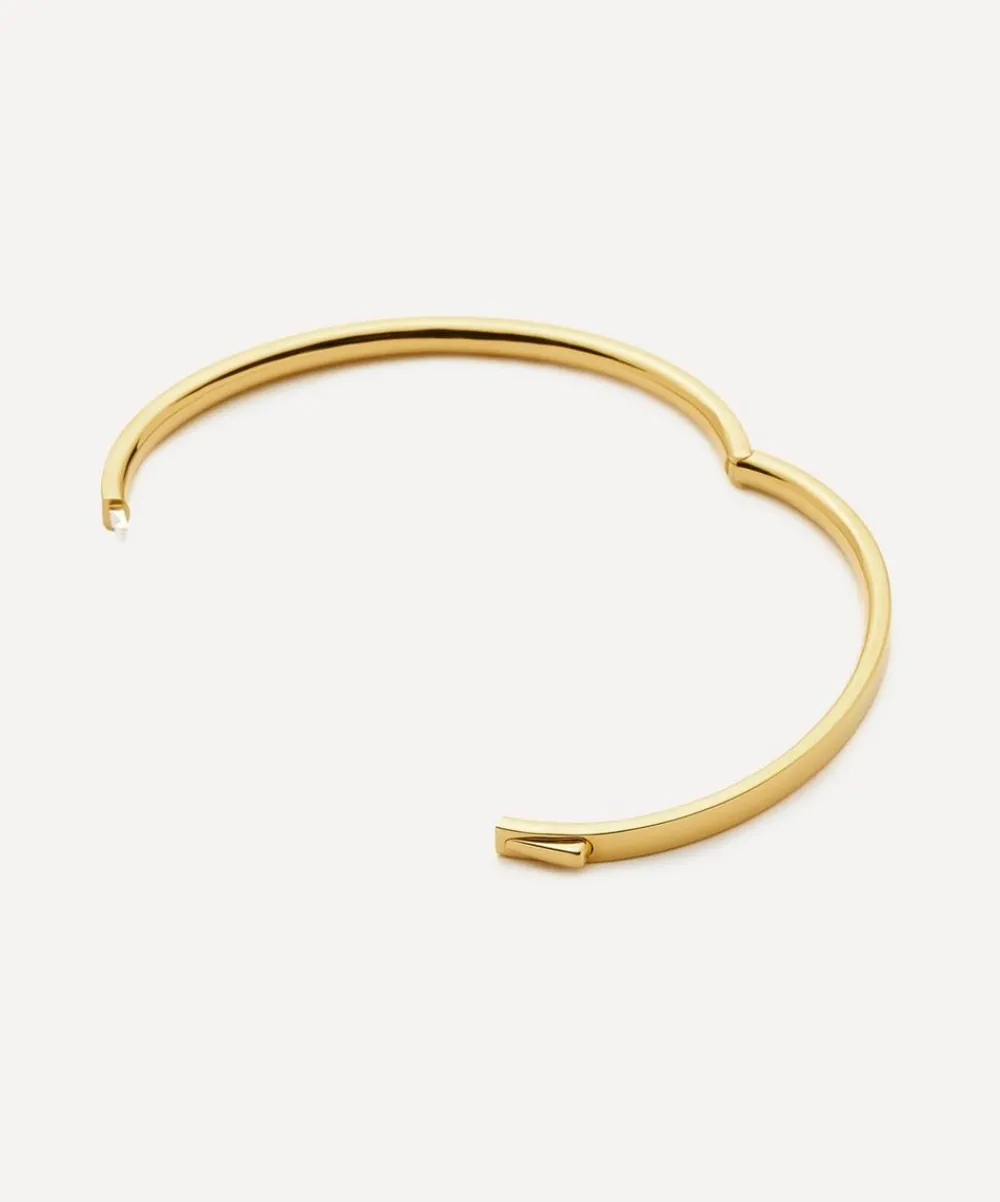 Missoma Bracelets^18ct Gold Vermeil Silver Classic Hinged Bangle Bracelet