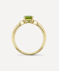 Dinny Hall Rings^14ct Gold Violet Tourmaline and Diamond Ring