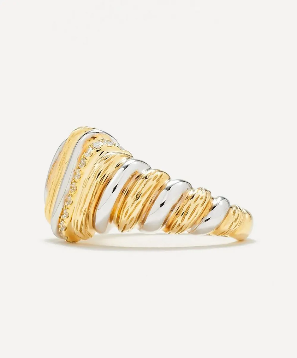 Yvonne Léon Rings|Rings^9ct Gold Wafer Signet Ring