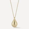 Mateo Necklaces|Necklaces^14ct Gold Water Droplet Pendant Necklace
