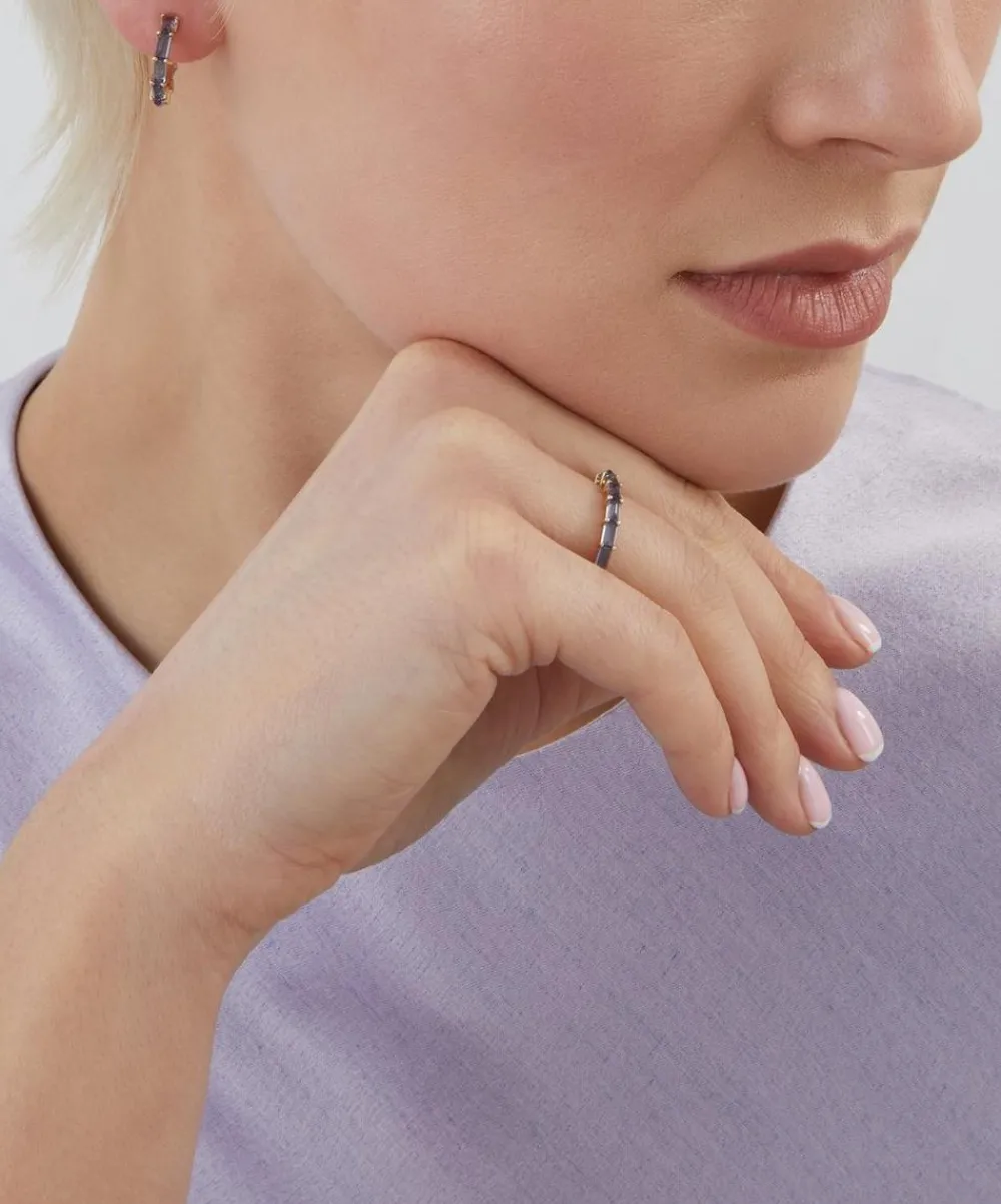Liberty Rings|Rings^9ct Gold Waterfall Iolite Ring