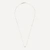 Suzanne Kalan Necklaces|Necklaces^14ct Gold White Baguette Trio Pendant Necklace