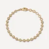 Astley Clarke Bracelets^18ct Gold White Sapphire Deco Tennis Bracelet