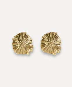 By Alona Earrings^18ct Gold-Plated Amary Stud Earrings