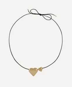 Martha Calvo Necklaces^14ct Gold-Plated Amor Cord Necklace