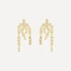 Alexis Bittar Earrings^14ct Gold-Plated Asterales Chandelier Drop Earrings