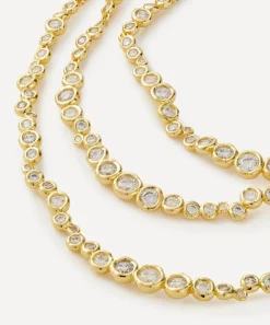 Alexis Bittar Necklaces^14ct Gold-Plated Asterales Layered Bib Necklace