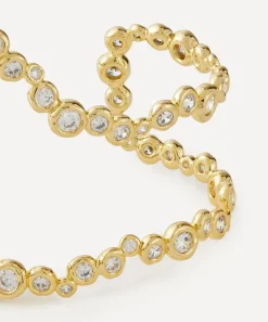 Alexis Bittar Bracelets^14ct Gold-Plated Asterales Open Wave Cuff Bracelet