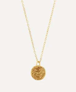 Alighieri Necklaces^24ct Gold-Plated Baby Lion Cub Pendant Necklace