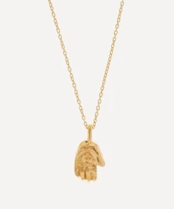 Alighieri Necklaces^24ct Gold-Plated Bronze Token Of Love Amulet Necklace