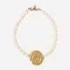 By Alona Necklaces^18ct Gold-Plated Darya Pendant Necklace