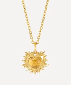 Rachel Jackson Necklaces^22ct Gold-Plated Electric Love November Birthstone Necklace