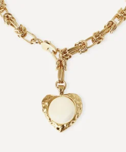By Alona Necklaces^18ct Gold-Plated Eva Pendant Necklace