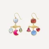 Grainne Morton Earrings^18ct Gold-Plated Fish Balance Drop Earrings