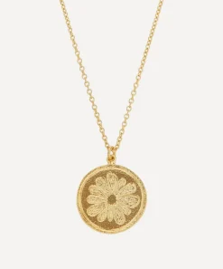Alex Monroe Necklaces^22ct Gold-Plated Grapefruit Slice Pendant Necklace
