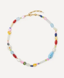 ANNI LU Necklaces|Necklaces^18ct Gold-Plated Happy Bead Necklace