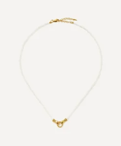 Missoma Necklaces^18ct Gold-Plated Harris Reed In Good Hands Drop Pendant Necklace