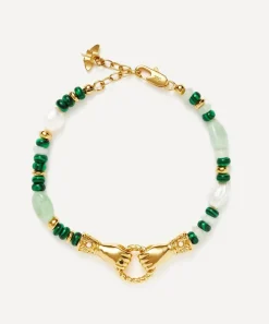 Missoma Bracelets^18ct Gold-Plated Harris Reed In Good Hands Beaded Gemstone Bracelet