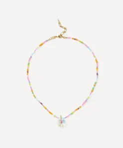 ANNI LU Necklaces^18ct Gold-Plated Hearty Eldorado Beaded Pendant Necklace