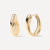 PDPAOLA Earrings^18ct Gold-Plated Helix Hoop Earrings