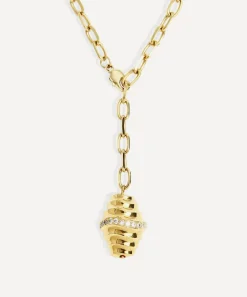 By Alona Necklaces^18ct Gold-Plated Livia Pendant Necklace