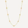 Rachel Jackson Necklaces^22ct Gold-Plated Long Eternal Sun Necklace