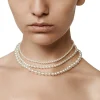 SHASHI Necklaces^14ct Gold-Plated Louise Pearl Necklace