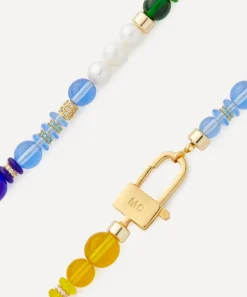 Martha Calvo Necklaces^14ct Gold-Plated Luminous Bead Necklace